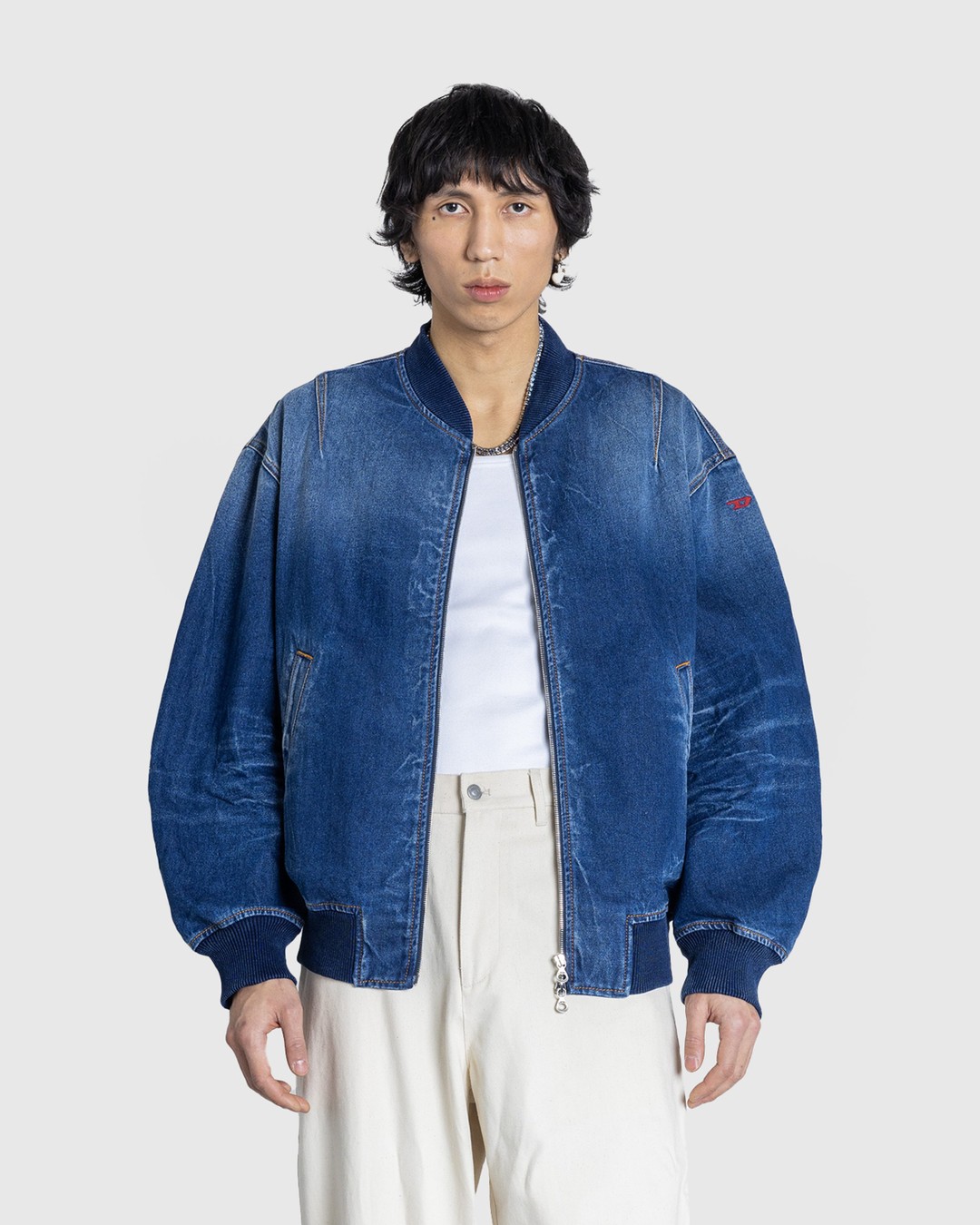 Diesel D Vinz S Bomber Jacket Denim Highsnobiety Shop